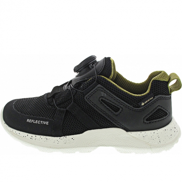 Superfit Rush Sneaker in schwarz-grün