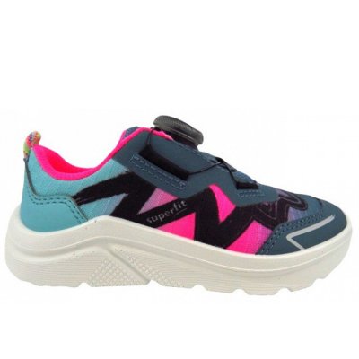Superfit KICKS BOA Sneaker low in BLAU/PINK