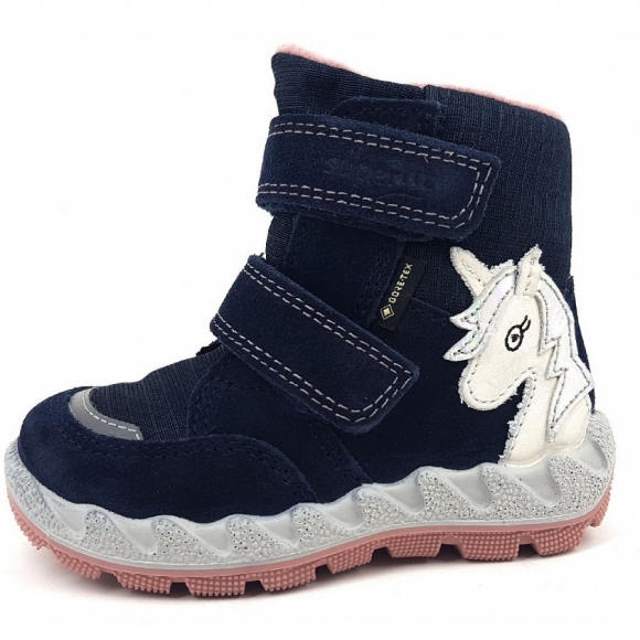 Superfit Icebird Stiefel in 8010 Blau/Rosa