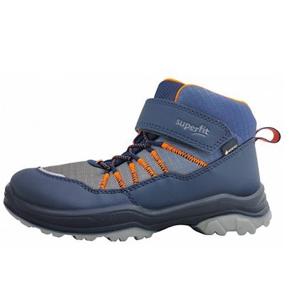 Superfit Jupiter Klettschuh in blau/orange 8000