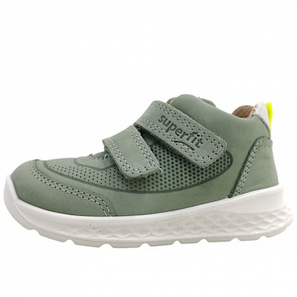 Superfit Breeze Klettschuh in 7500 hellgrün/gelb