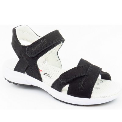 Superfit Rainbow mittel Sandale in SCHWARZ