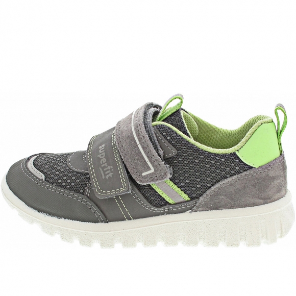 Superfit SPORT7 Klettschuh in HELLGRAU/HELLGRÜN