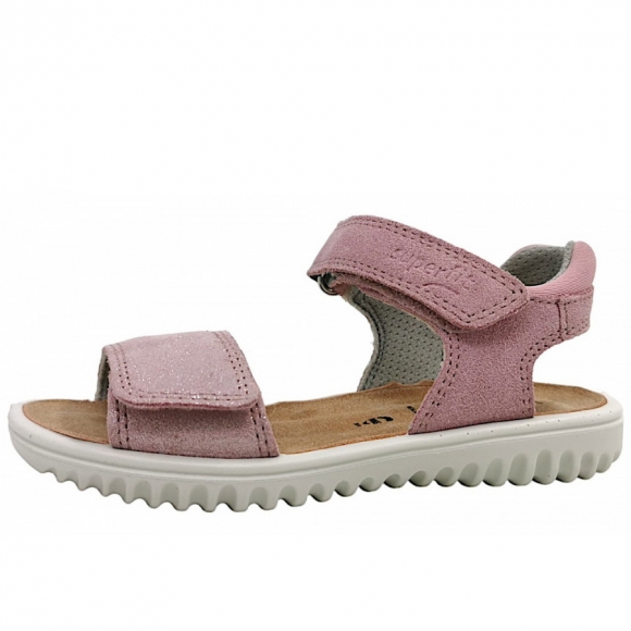 Superfit Sparkle Sandale in 5520 Rosa/Silber