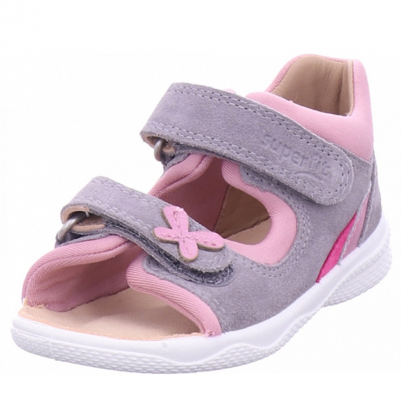 Superfit sandale leder \ polly Sandale in grau