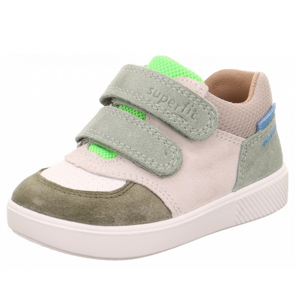 Superfit Supies Klettschuh in mehrfarbig grün grau blau