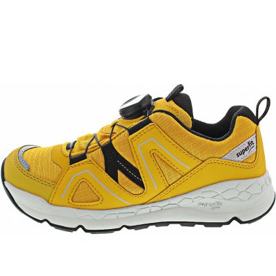 Superfit FREE RIDE Sneaker in GELB/SCHWARZ