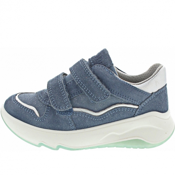 Superfit MELODY Klettschuh in BLAU/SILBER