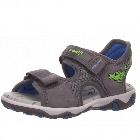 Superfit mike 3.0 Sandalette in grau kombi