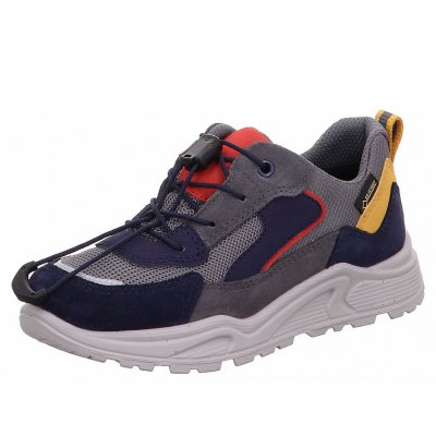 superfit Schuh Textil \ BLIZZARD Schnürschuhe in GRAU/GELB