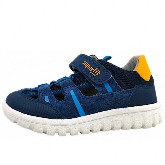 Superfit Sport 7 Minilette in 8000 blau/orange