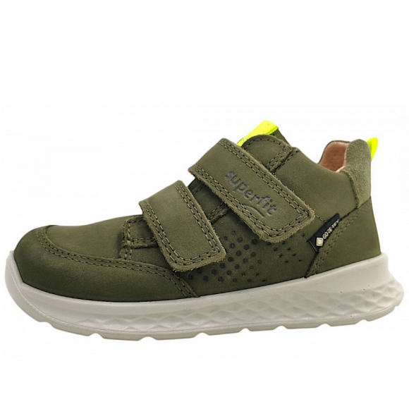 Superfit BREEZE Klettschuh in GRÜN/GELB 7020