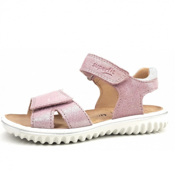 Superfit Sparkle Sandale in 5510 Pink