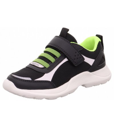 Superfit Rush Klettschuhe in schwarz/gelb