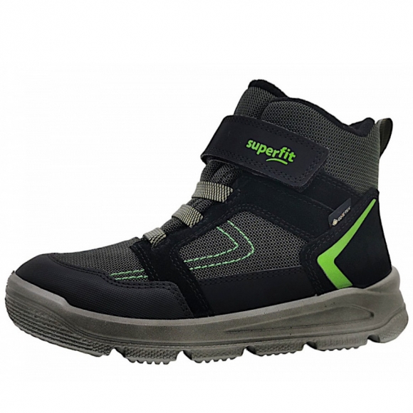 Superfit MARS Stiefel in 0010- Schwarz/Grün
