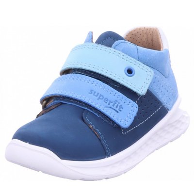 Superfit stiefelette leder \ breeze in blau