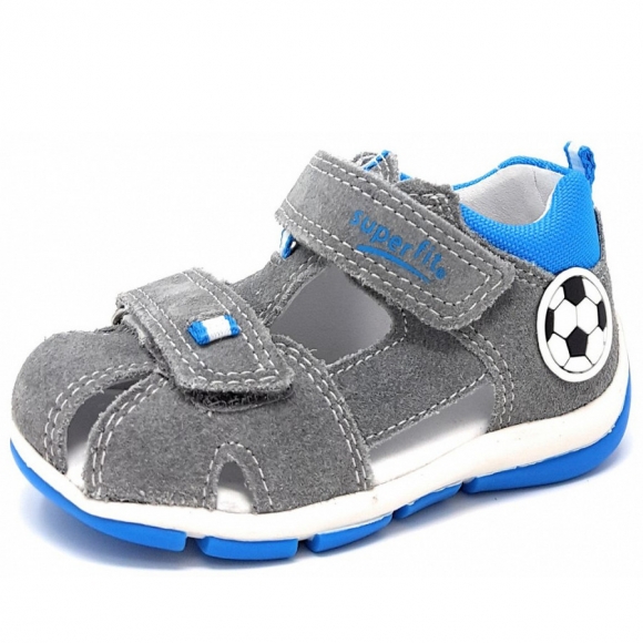 Superfit Freddy Minilette in 25 hellgrau/blau