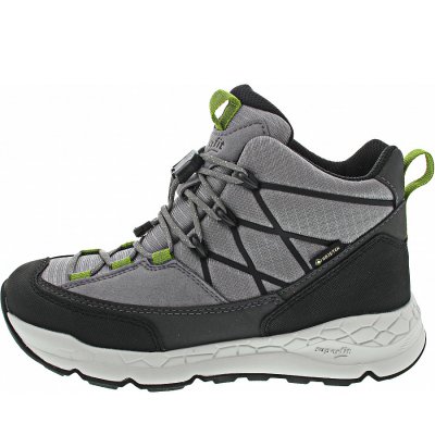Superfit Free Ride Schnürstiefel in grau-grün