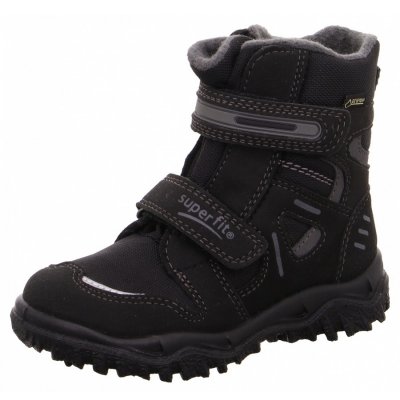 Superfit Husky Klettstiefel in schwarz grau
