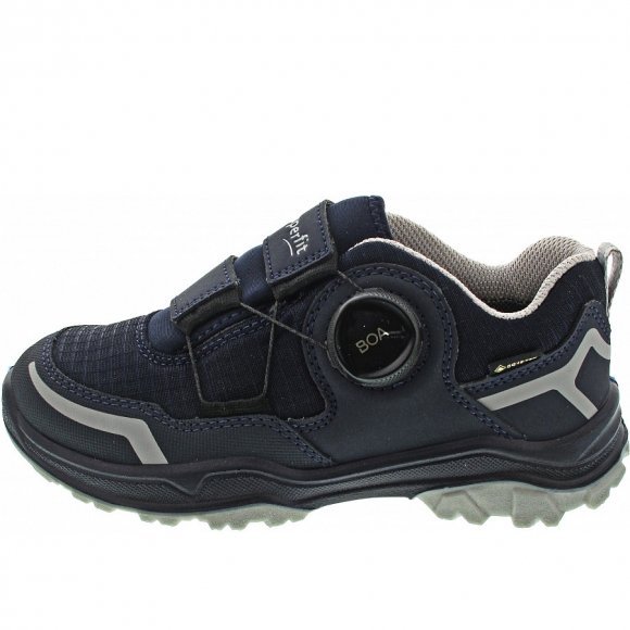 Superfit Jupiter Sneaker in blau-hellgrau