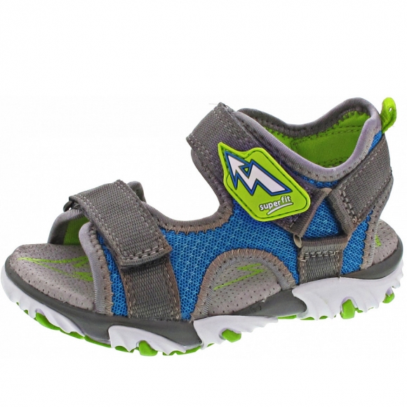 Superfit MIKE2 Sandale in GRAU/BLAU