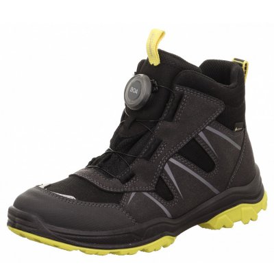 Superfit Jupiter BOA Stiefel in grau gelb