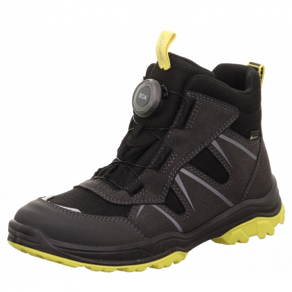 Superfit Jupiter BOA Stiefel in grau gelb