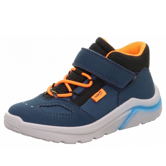 Superfit Kicks Klettschuh in blau orange