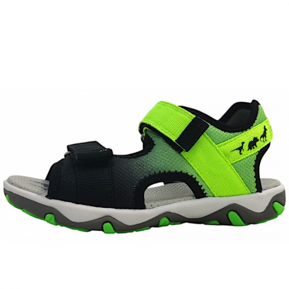 Superfit Mike Sandale in schwarz/grün 0000