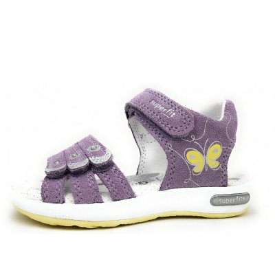 Superfit Emily Sandale in 8500 Lila/Gelb