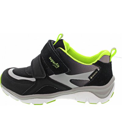 Superfit Sport5 Klettschuh in schwarz-gelb