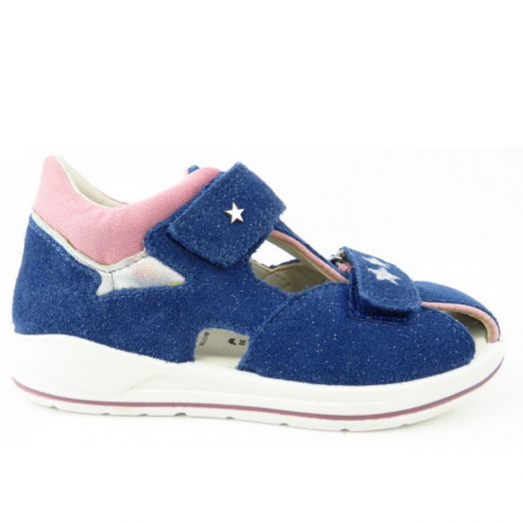 Superfit BOOMERANG blau rosa M Sandale in BLAU/ROSA