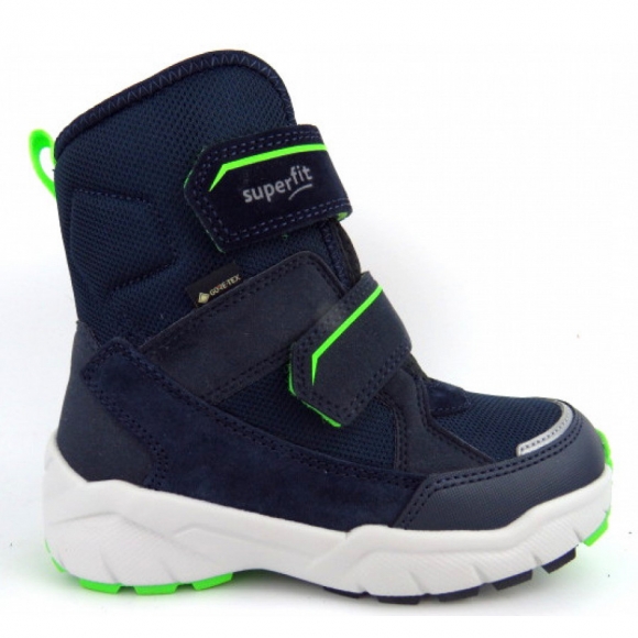 Superfit Culusuk 2 WEIT Klettstiefel in BLAU/HELLGRÜN