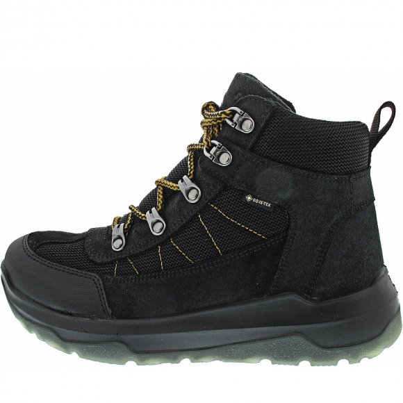 Superfit Space Schnürstiefel in schwarz-gelb