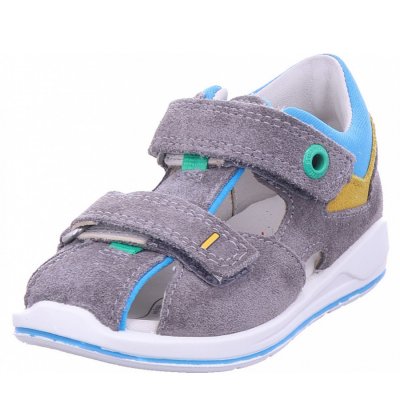 Superfit sandale leder \ boomerang Sandale in grau