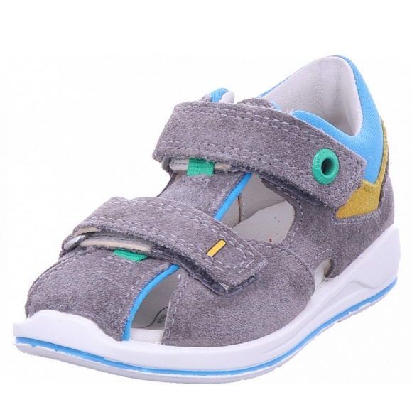 Superfit sandale leder \ boomerang Sandale in grau