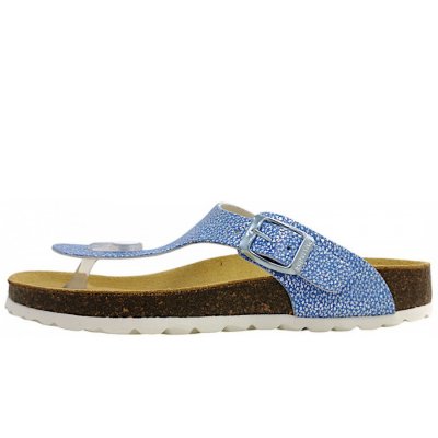 Superfit Pantolette in blau 8000