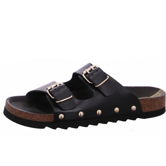 TakeMe Pantolette in negro