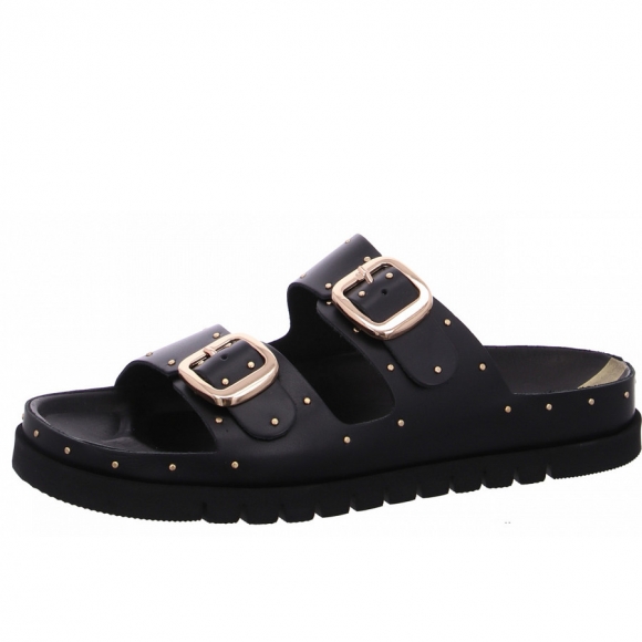TakeMe Pantolette in negro