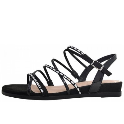 Tamaris Sandalette in Black Glam 043 Tamaris Sandalette in Black Glam 043