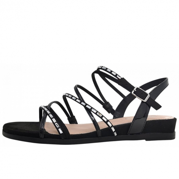 Tamaris Sandalette in Black Glam 043