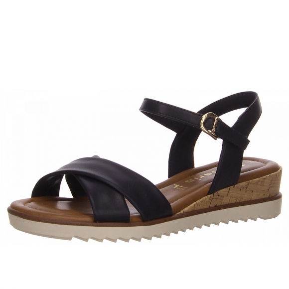 Tamaris sandalette Sandalette in dunkelblau