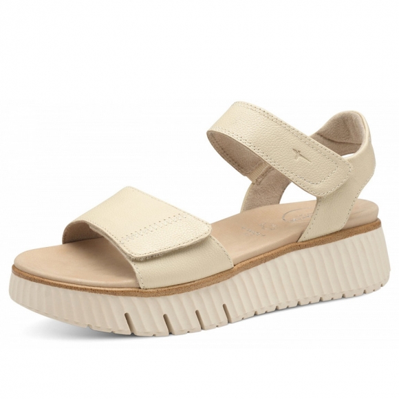 Tamaris Comfort Sandale in ivory