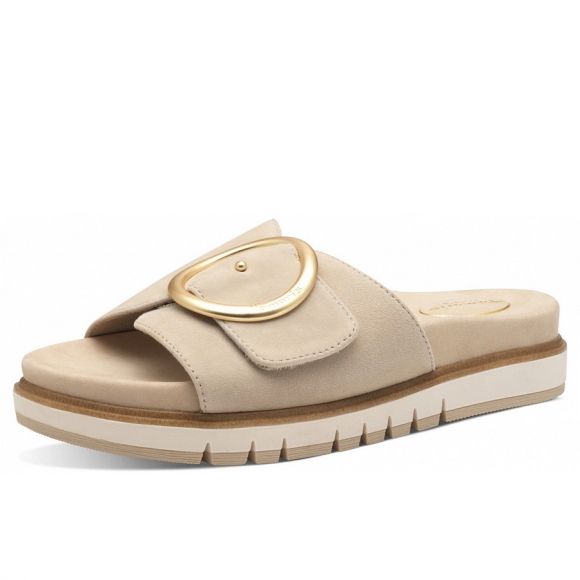 Tamaris Comfort Pantolette in beige