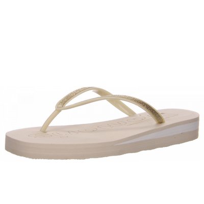 Tamaris pantolette Zehentrenner in beige Tamaris pantolette Zehentrenner in beige