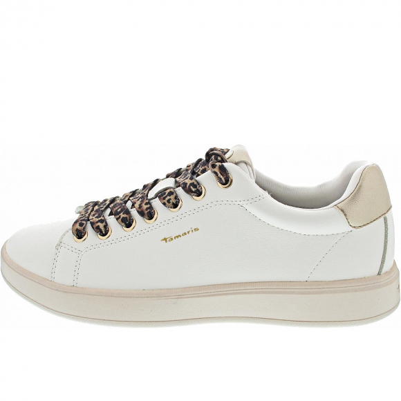 Tamaris Sneaker low in offwhite comb