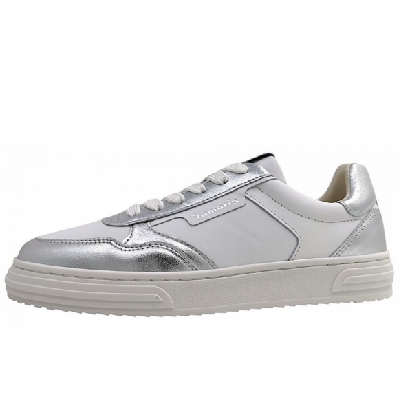 Tamaris sportlicher Schnürer in silver 941
