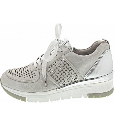 Tamaris Sneaker in silver-punch