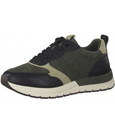 Tamaris schnürer Sneaker in grün-kombiniert Tamaris schnürer Sneaker in grün-kombiniert