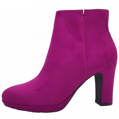 Tamaris Tamaris Essentials Stiefelette in 525- Dark Pink Tamaris Tamaris Essentials Stiefelette in 525- Dark Pink